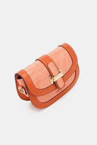 Nicole Lee USA Bolso bandolera con relieve de cocodrilo