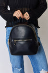 David Jones PU Leather Backpack