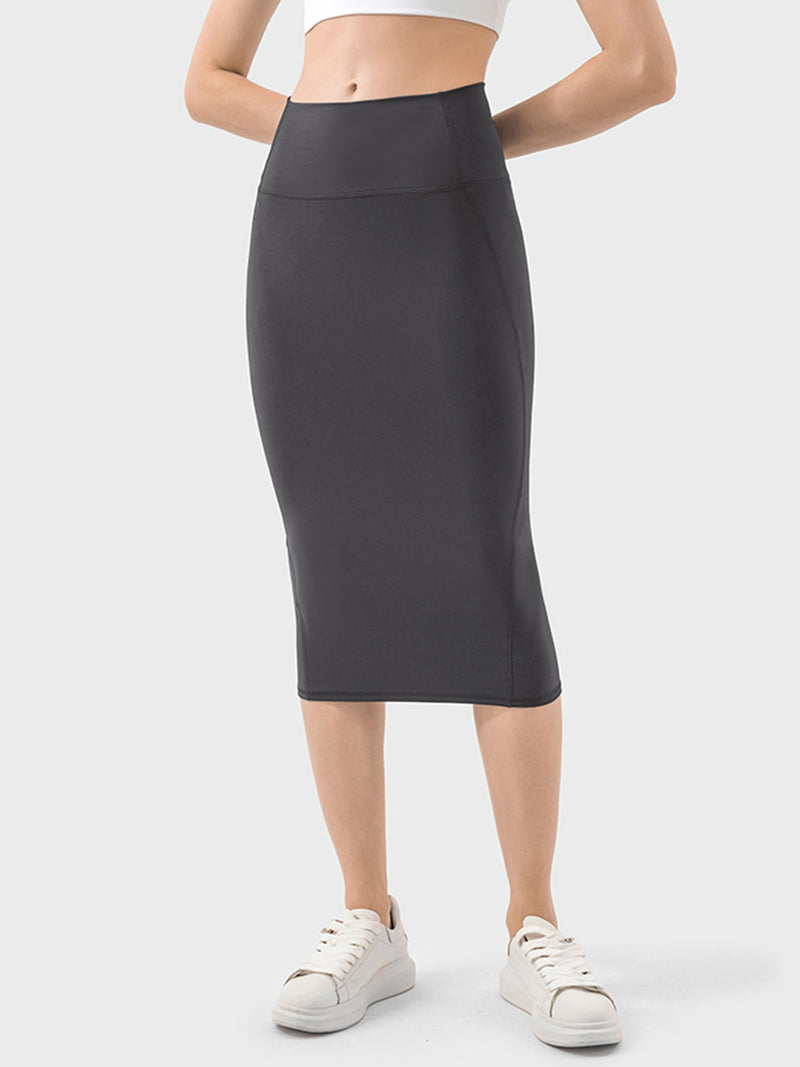 Millennia Slit Wrap Active Skirt