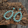 Artificial Turquoise Earrings