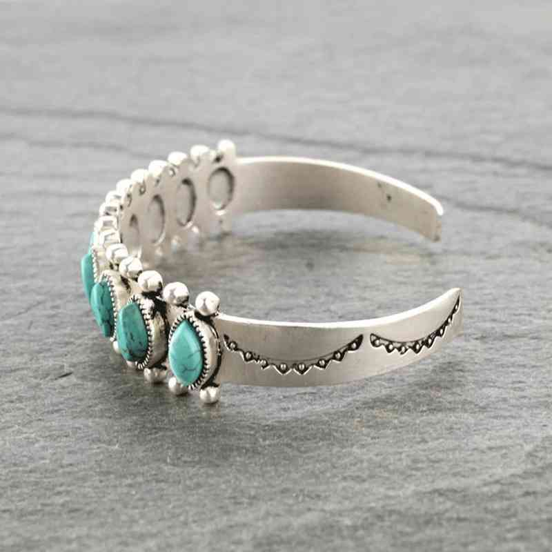 Pulsera Abierta Turquesa