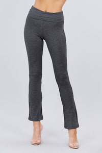 Banded Waist Yoga Pants