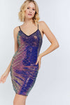 Sequin Covered Cami Bodycon Dress