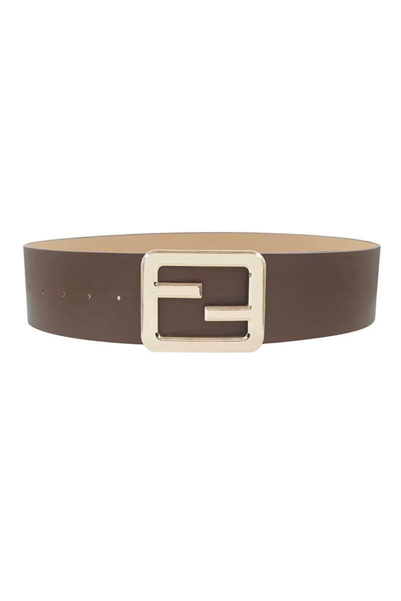 Mirrored Buckle Belt