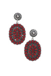 Western Style Concho Earring