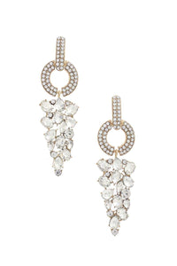 Circle Rhinestone Earring