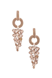 Circle Rhinestone Earring