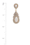 Teardrop Pearl Dangle Earring