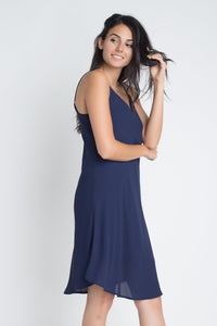 Vestido fluido sin mangas casual para mujer